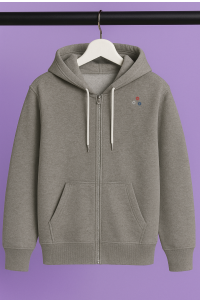 indi3 grey hoodie