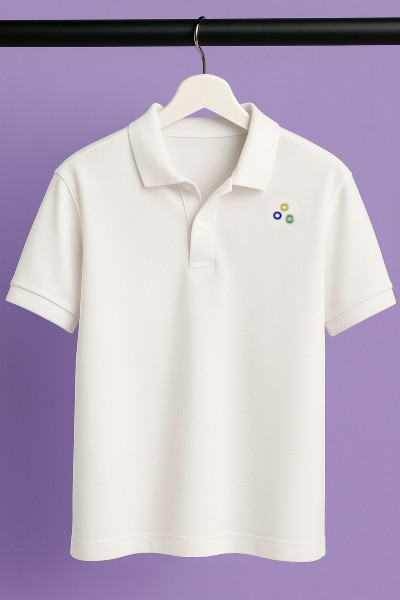 indi3 white polo