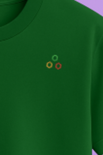 indi3 green t shirt